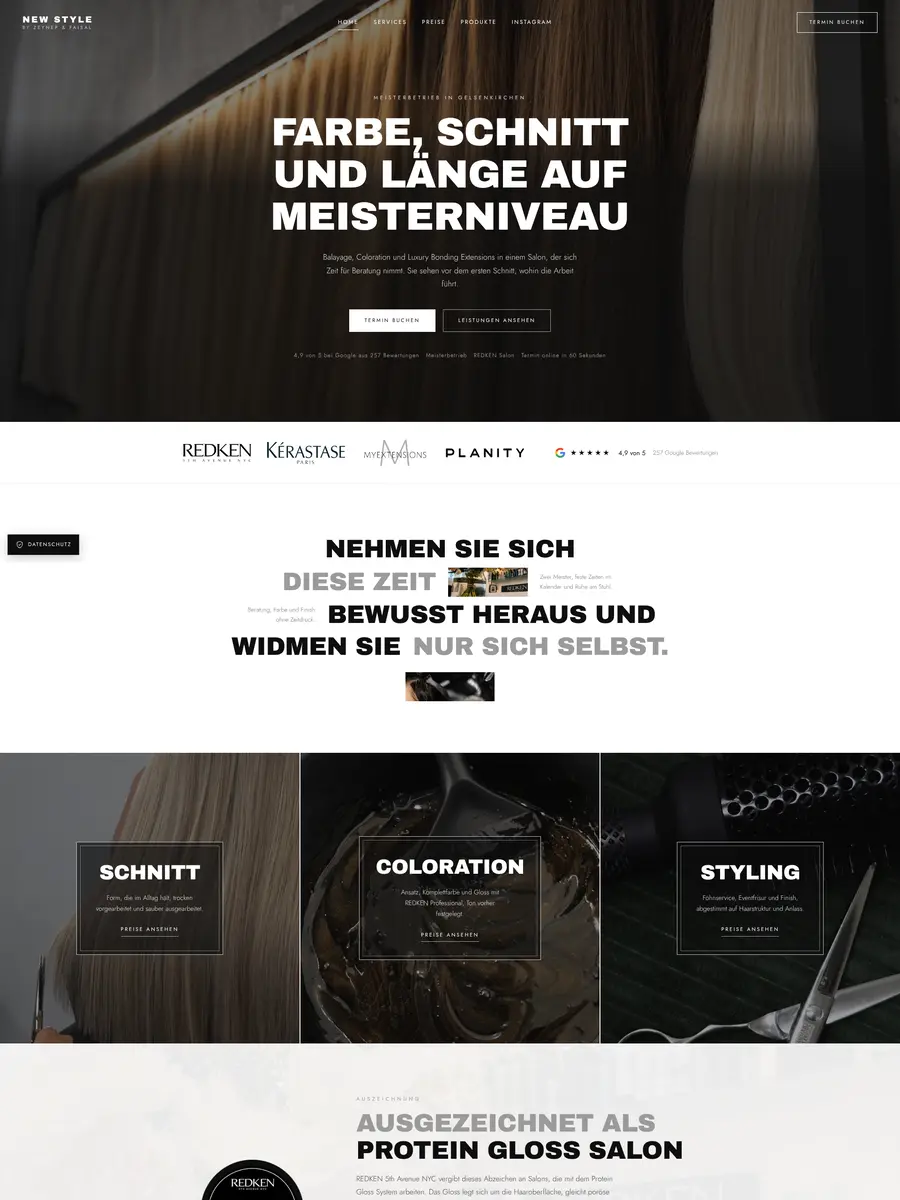 Startseite von New Style Gelsenkirchen